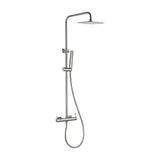 Conjunto ducha monomando Firenze níquel cepillado Imex