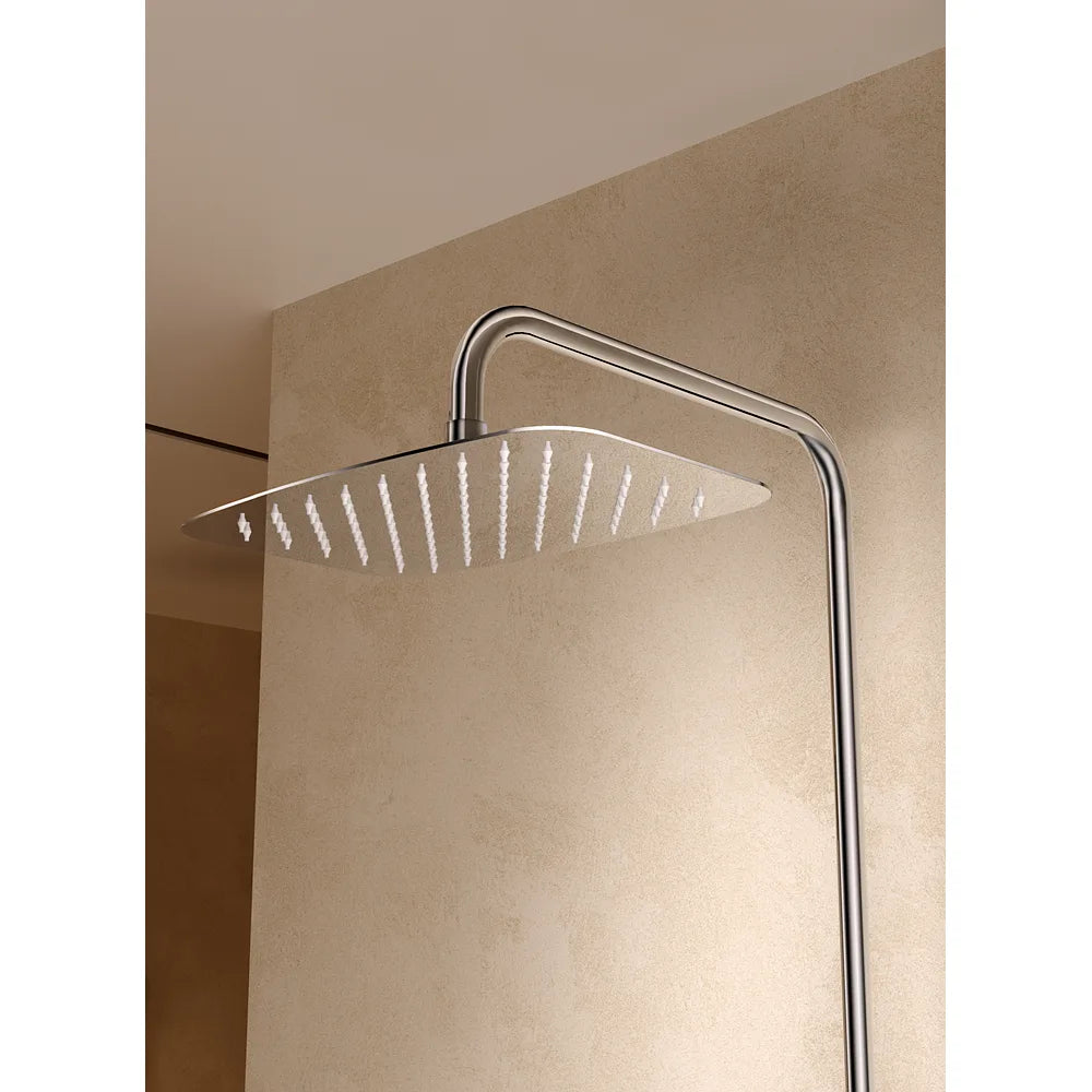 Plano o detalle técnico de Conjunto ducha monomando Toscana níquel cepillado Imex (vista 5)