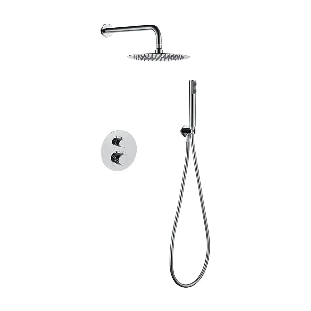Conjunto ducha termostático empotrado Bless cromo Imex Imex