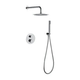 Conjunto ducha termostático empotrado Bless cromo Imex