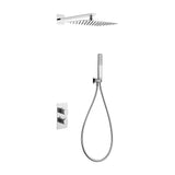 Conjunto ducha termostático empotrado Firenze cromo Imex