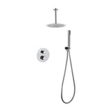 Conjunto ducha termostático empotrado Palau cromo Imex