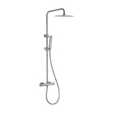 Conjunto ducha termostático Firenze níquel cepillado Imex