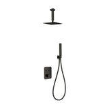 Thermostatic Shower Set 3 Modules Modern Matte Black Portugal Madeira Imex