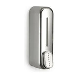 Wall mounted soap dispenser 350 ml capacity chrome finish portland by Imex