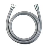 Flexible PVC shower hose grey finish 1.50 m Imex