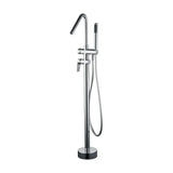 Freestanding bathtub faucet single lever chrome plated brass with ceramic cartridge Belgica by Imex