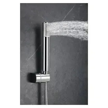 Vista principal de Grifería termostática para bañera y ducha hecha de latón con acabado cromado Genova de Imex