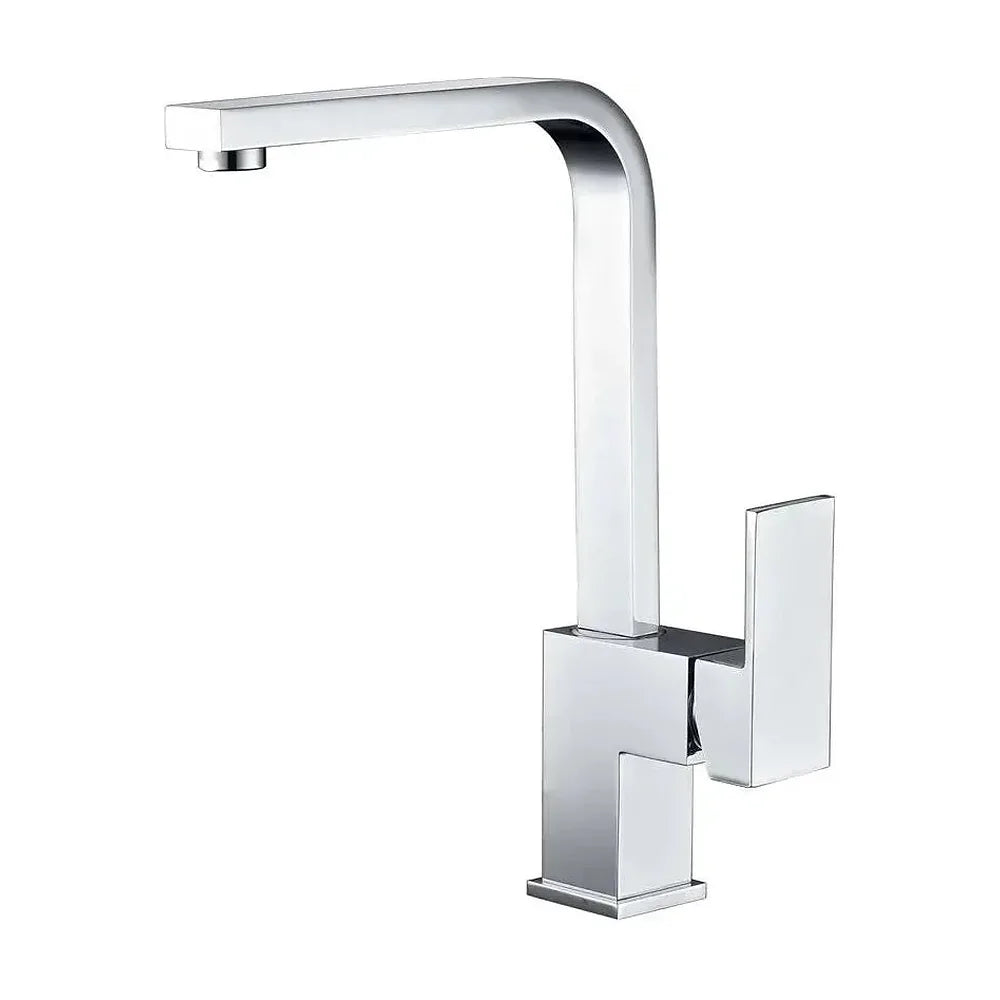 Grifo de cocina monomando con caño alto rectangular con acabado cromado Cox de Imex Imex
