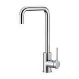 Single lever kitchen faucet with 35 mm ceramic cartridge and chrome finish Loira by Imex
