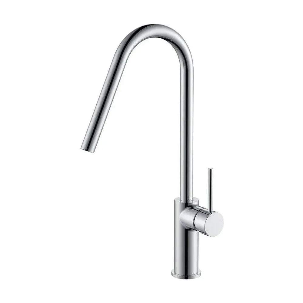 Grifo de cocina monomando de caño alto fabricado en latón acabado cromado Kenia de Imex Imex