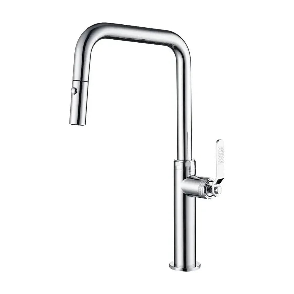 Grifo de cocina monomando extraíble con difusor doble jet de acabado cromado Niza de Imex Imex