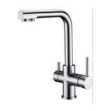Mitigeur de cuisine monocommande osmose à deux voies d'eau, chromé Marsella Imex