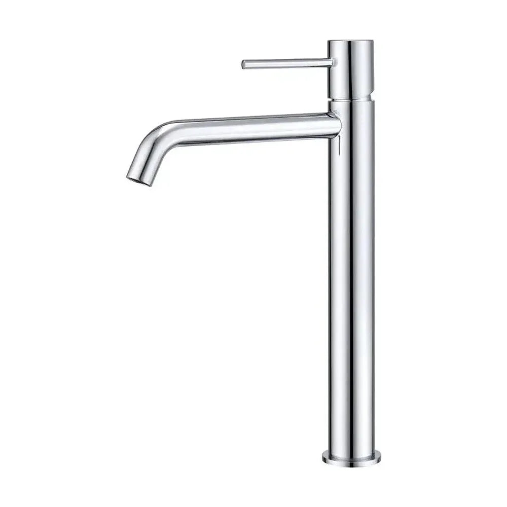 Grifo de lavabo alto cartucho cerámico de 25 mm fabricado en latón cromado Monza de Imex Imex