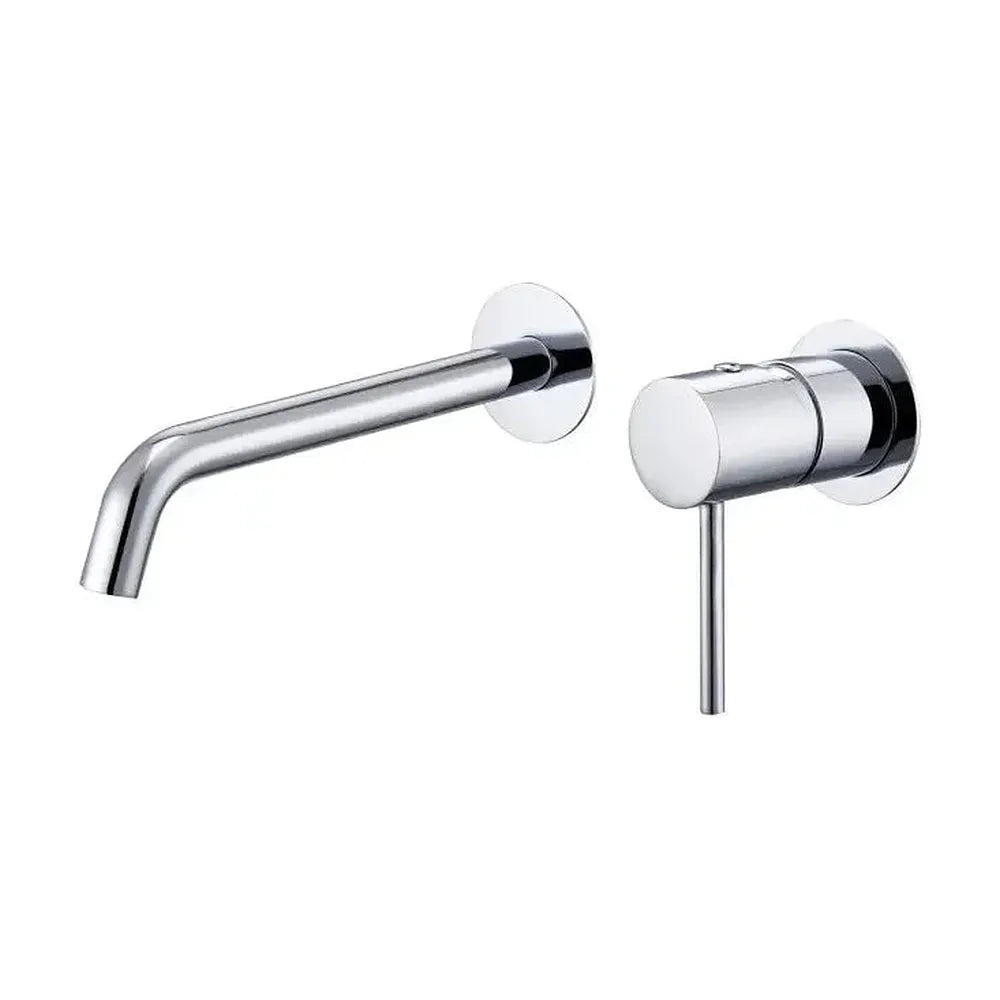 Grifo de lavabo monomando y empotrado sin caja de registro en latón cromado Monza de Imex Imex