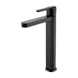 IMEX ROMA BDR001-3NG Mitigeur de lavabo à bec haut en laiton avec finition émoussée noir mat