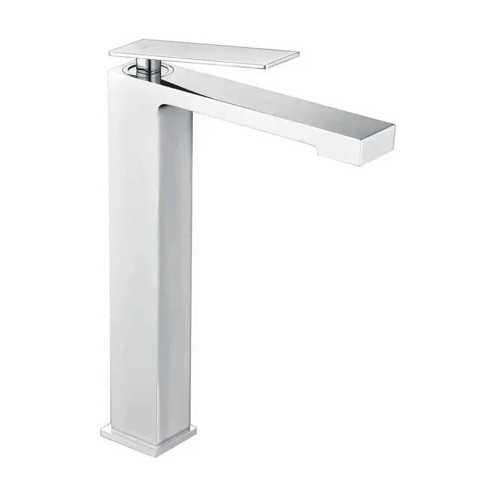 Grifo monomando con caño alto para lavabo hecho de latón con acabado cromado Pisa de Imex Imex