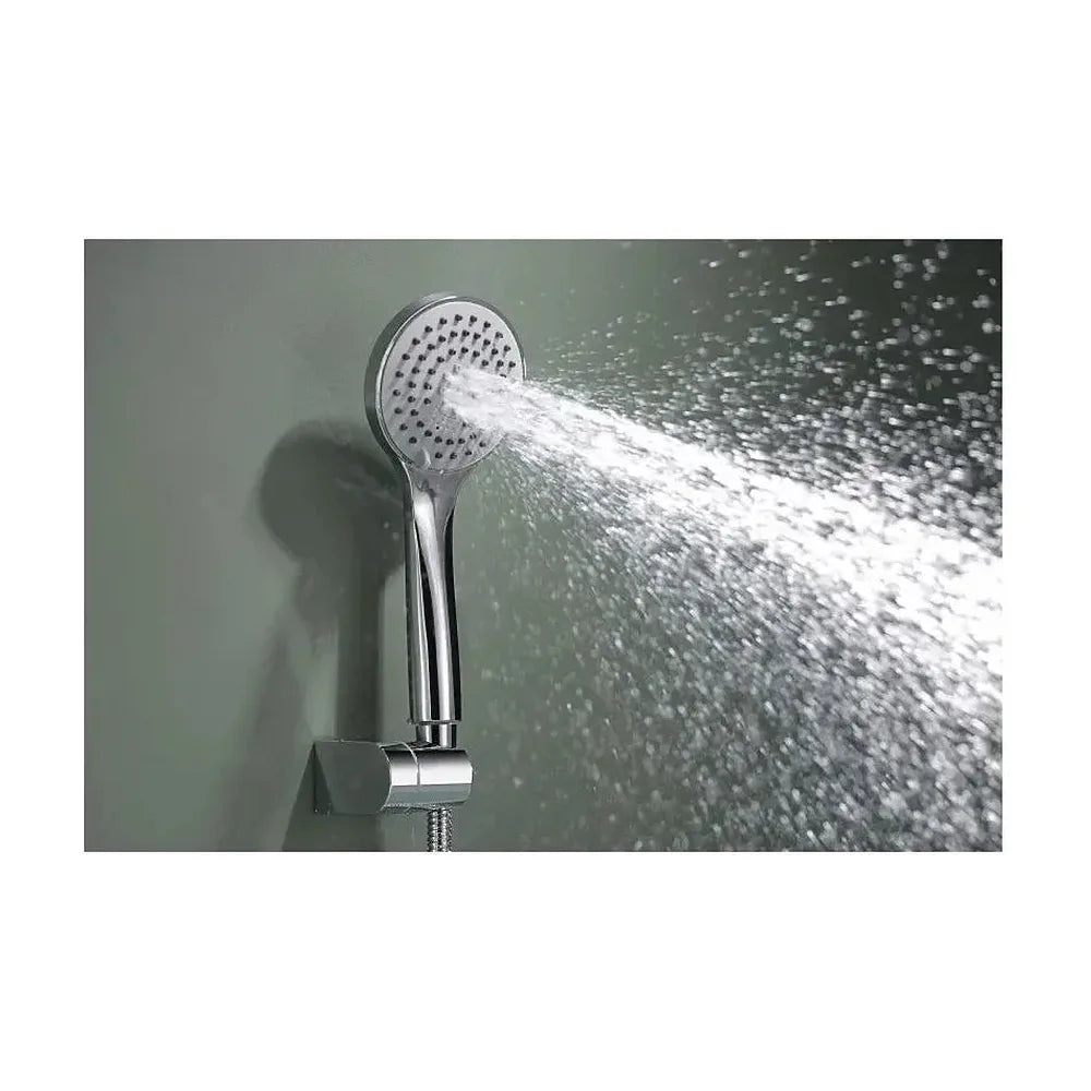 Detalle de funcionamiento de Grifo monomando de bañera y ducha fabricada en latón con un cartucho cerámico Ural de Imex
