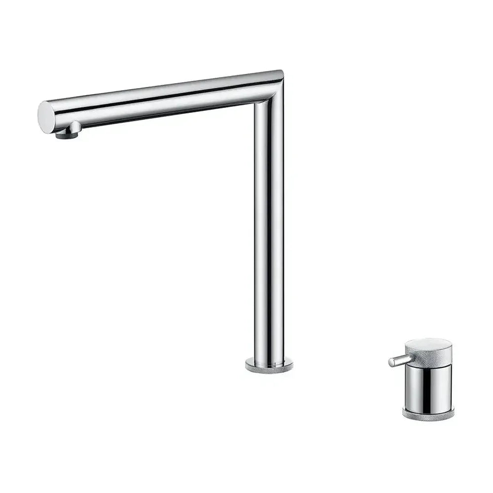 Grifo monomando de cocina con caño plegable en altura acabado cromado Itaca de Imex Imex