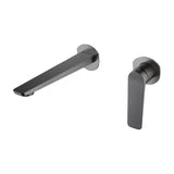 Concealed single lever sink faucet brass metallic black finish Napoles by Imex