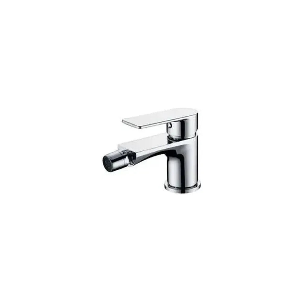Grifo monomando para bidé fabricado en latón con cierre cerámico de acabado Saona de Imex Imex