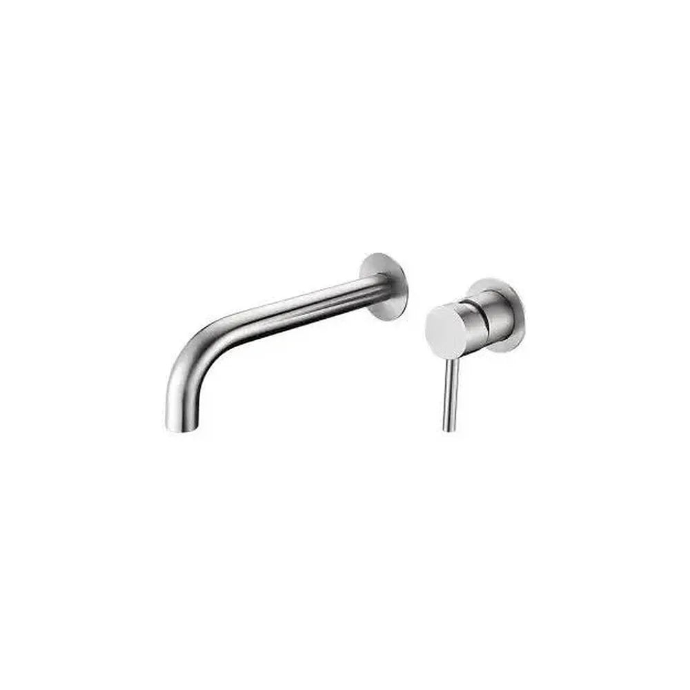 Grifo monomando para empotrar fabricado en acero inoxidable con acabado cromado Moscu de Imex Imex