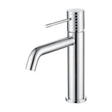 Grifo monomando para lavabo con tecnología cold open hecho de latón con acabado cromado Genova de Imex
