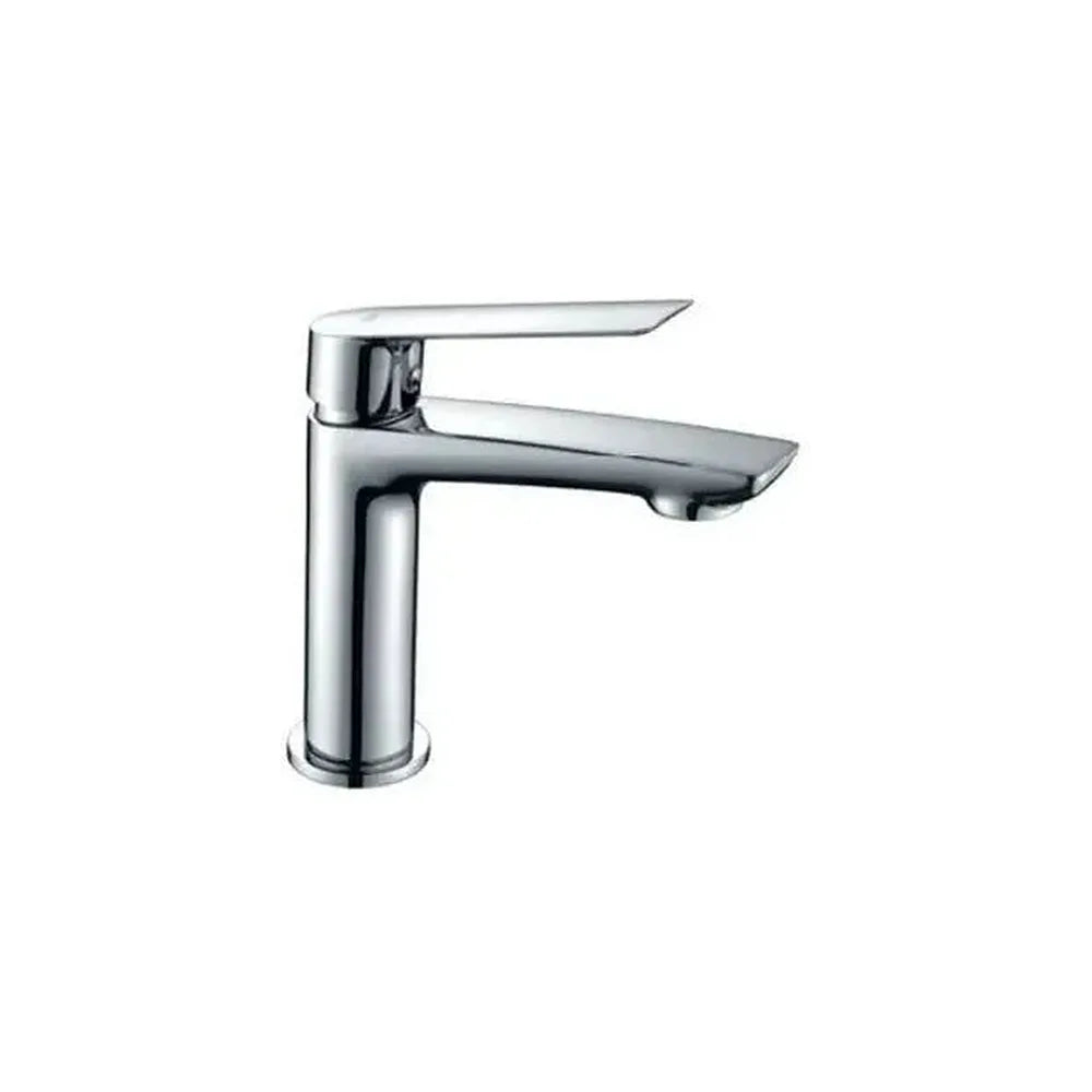 Grifo monomando para lavabo fabricado en latón con un acabado cromado Luxor de Imex Imex