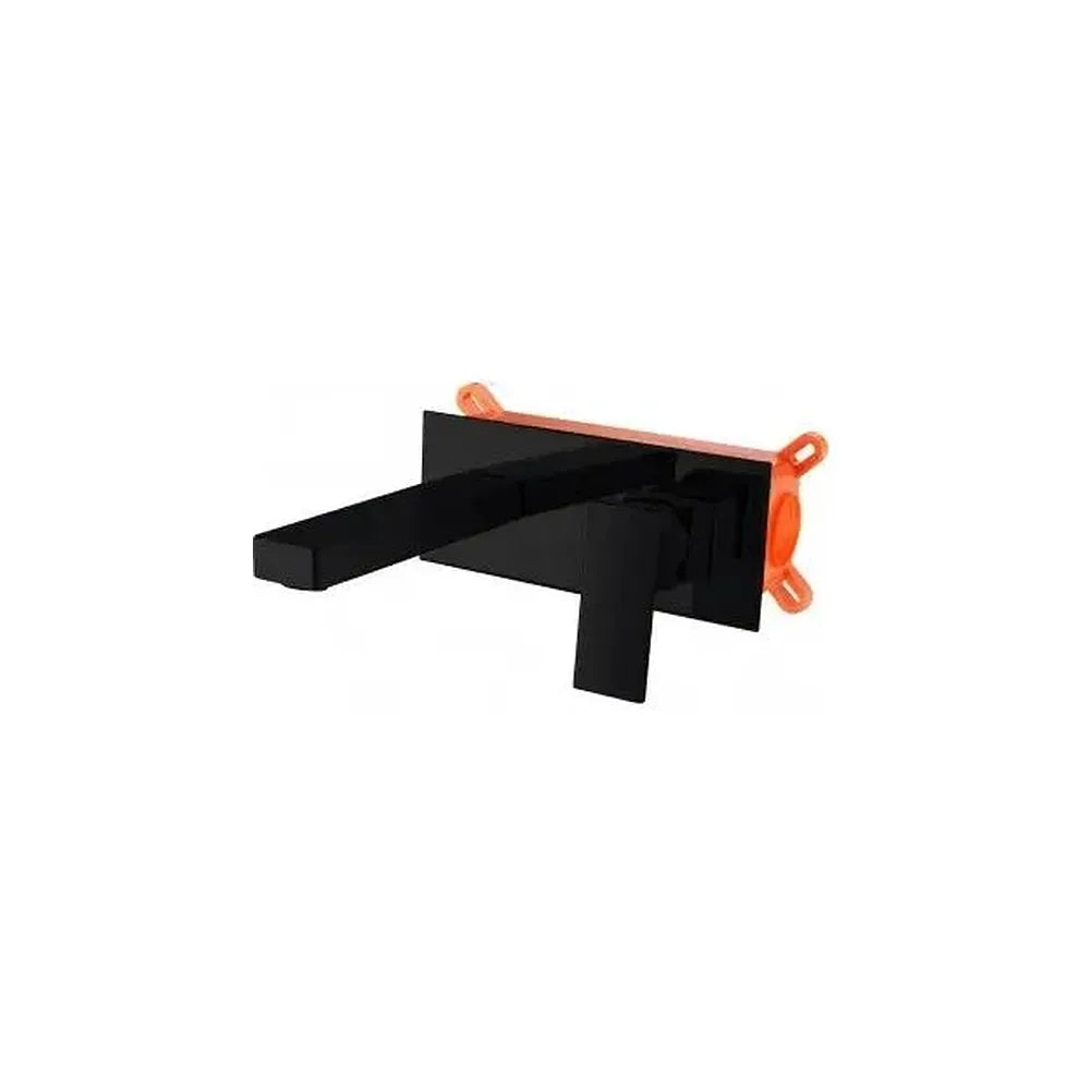 Grifo negro mate monomando para empotrar en pared con cartuchos cerámicos de 35 mm Suiza de Imex Imex