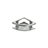 Corner soap dish modern design 304 stainless steel brushed nickel finish Dhanu by Imex