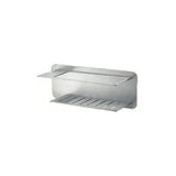 Front mounted soap dish S304 stainless steel brushed nickel finish modern design Bethari by Imex
