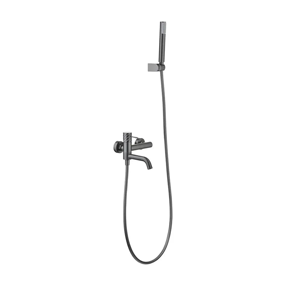 Kit baño/ducha monomando Bless black gun metal Imex Imex