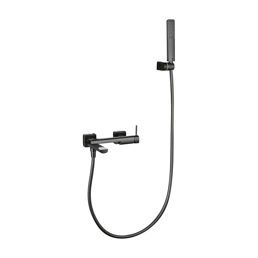 Kit baño/ducha monomando Firenze black gun metal Imex Imex