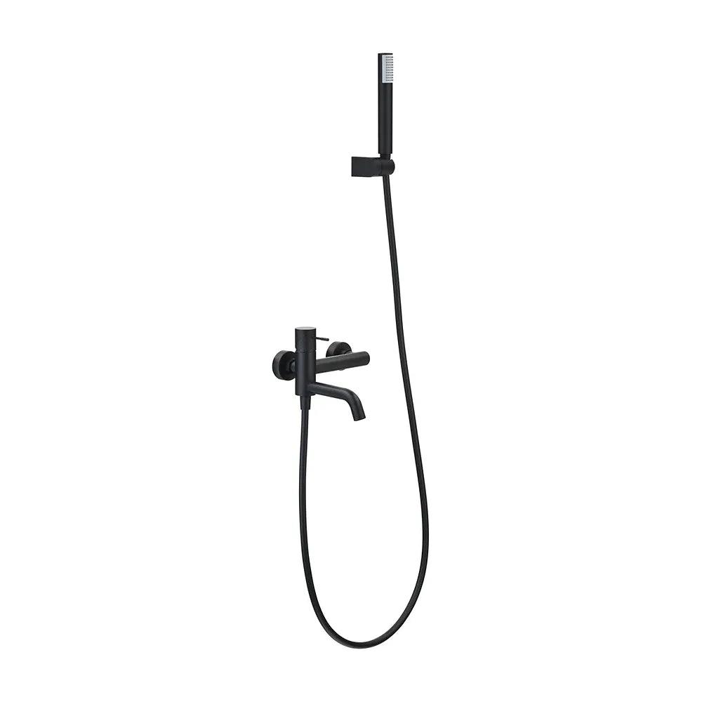 Kit Baño/Ducha Monomando Genova Negro Mate Imex Imex