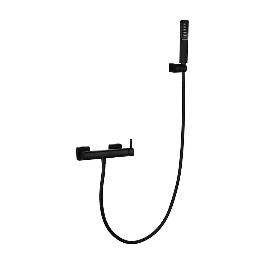 Kit Ducha Monomando Toscana Negro Mate Imex Imex