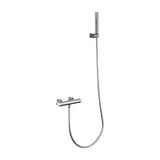 Kit ducha termostatico Monza níquel cepillado Imex