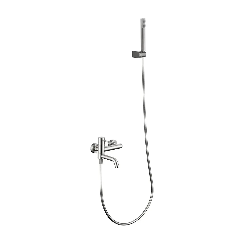 Monomando kit baño/ducha Monza níquel cepillado Imex Imex