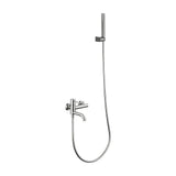 Monomando kit baño/ducha Monza níquel cepillado Imex