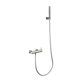 Monomando kit ducha Monza níquel cepillado Imex