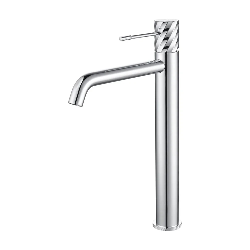 Detalle de funcionamiento de Monomando lavabo alto Bless cromo Imex