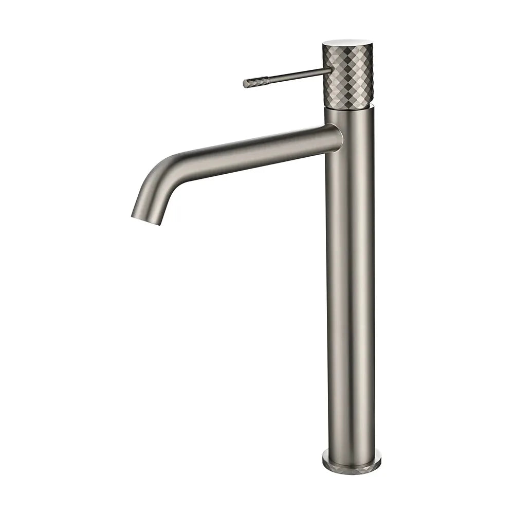 Monomando lavabo alto Genova níquel cepillado Imex Imex