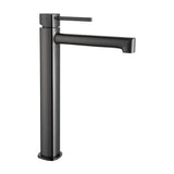 Monomando lavabo alto Toscana black gun metal Imex