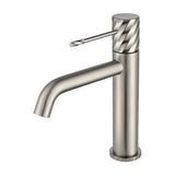 Miscelatore monocomando lavabo Bless nichel spazzolato Imex