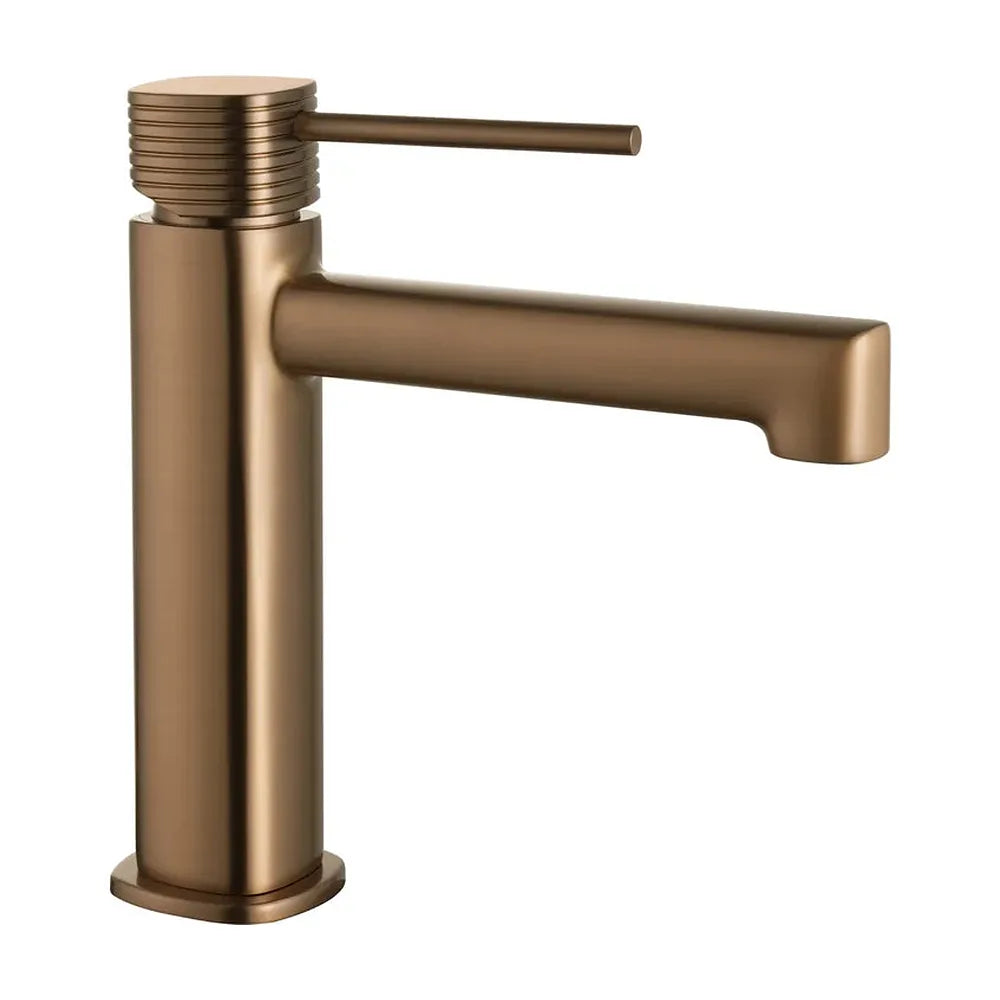 Monomando lavabo Firenze oro rosa cepillado Imex Imex