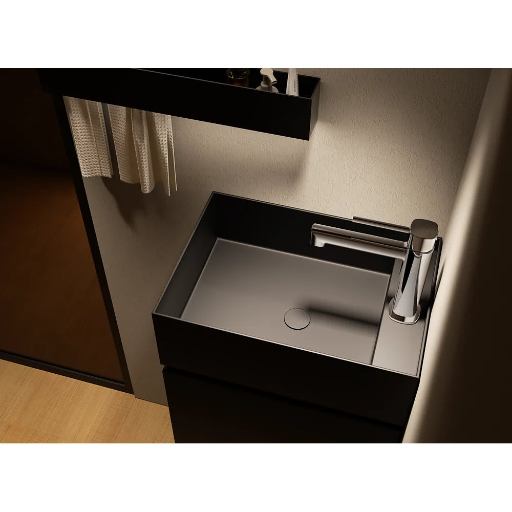 Plano o detalle técnico de Monomando lavabo Toscana cromo Imex