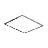 Pre frame for shower head installation 40 cm square chrome Imex