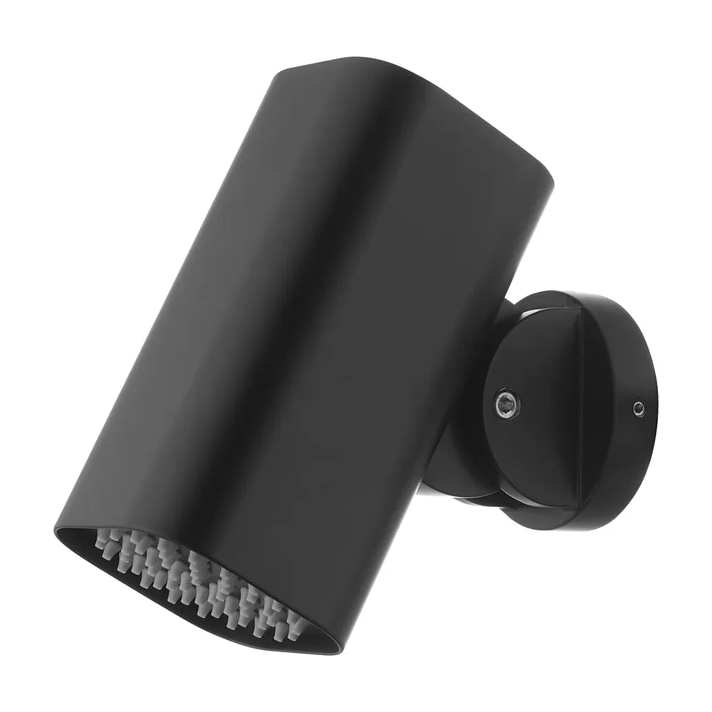 Rociador cuadrado 8x8cm Tube para ducha empotrada negro mate Imex Imex