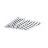 Pommeau de douche carré au design extraplat en acier inoxydable 25x25 Imex
