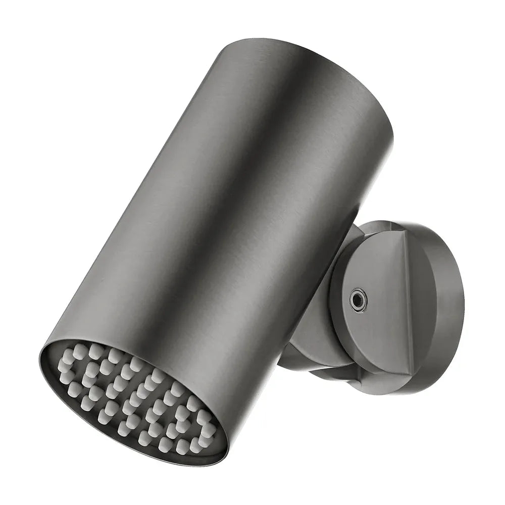 Rociador redondo Ø8cm Tube para ducha empotrada black gun metal Imex Imex