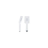 Teleducha con 3 tipos de chorros fabricada en ABS de acabado blanco mate Newyork de Imex